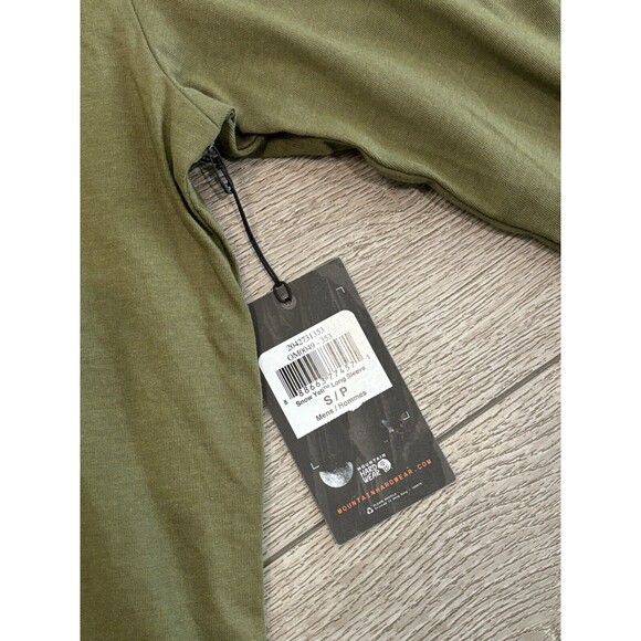 Mountain Hard Wear Mens Long Sleeve Shirt Snow Yeti Small Skiing Snowboard NWT - Picture 4 of 8